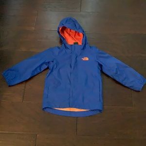 The North Face rain jacket